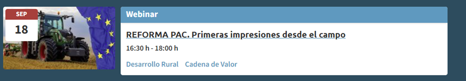 REFORMA PAC. Primeras impresiones desde el campo 